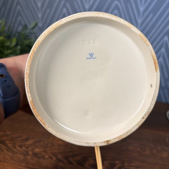 Vintage Hummel Table Lamp TMK-3 Good Friends #228 Tree Trunk Lamp Ceramic 1960's - Picture 10 of 17